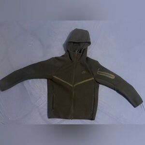 Nike Black Full-Zip Hooded Performance Jacket